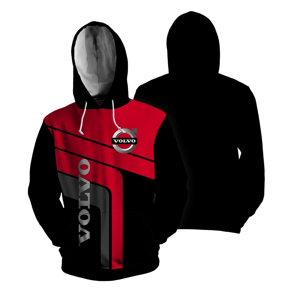 Moletom Volvo Caminhão Blusa Full 3d Com Capuz Sublimado