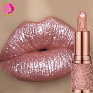 Batom Brilho Glitter Mudança De Cor Imperatura Hidratação À Prova D