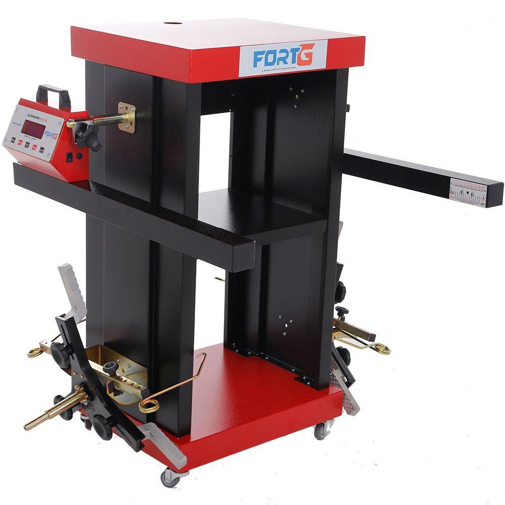 Alinhador Digital Básico 2 Cabeças com Rack e 2 Carregadores em Oferta na Shopee