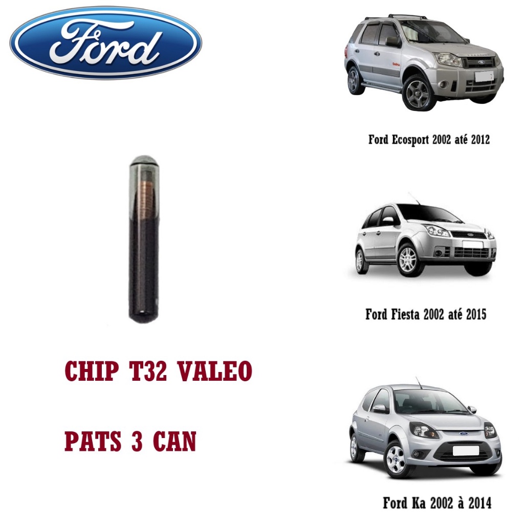 Chip T32 4d60 Valeo para Ford Pats 3 Can