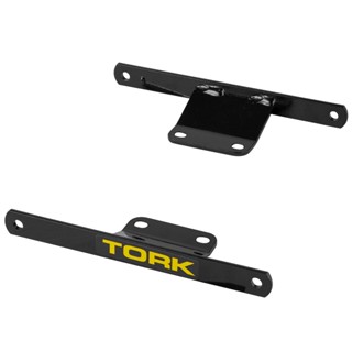 Base Suporte De Baú 80/135L Cromo Forte Removível Fazer 250 Acessórios Para Moto
