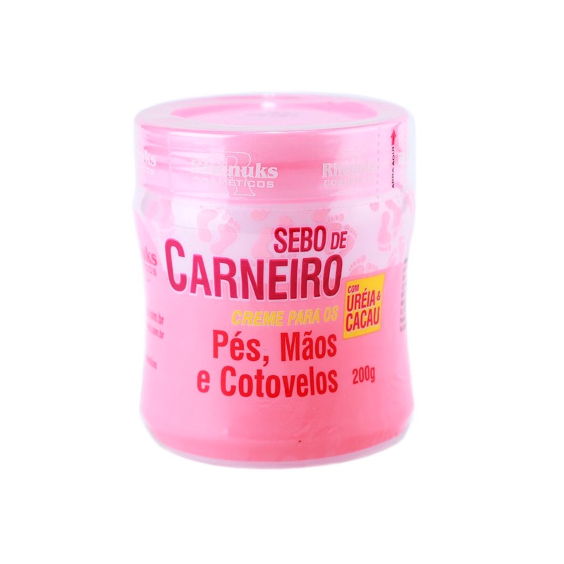Creme Sebo de Carneiro Pés, Mãos e Cotovelos - Rhenuks Cosméticos