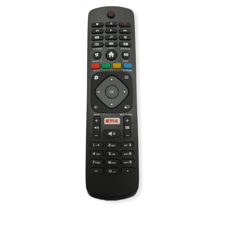 Controle remoto compatível com tv Philips led smart 4k com tecla Netflix 32PHG5102/78 ,43PFG5102/78 ,43PUG6102/78 ,50PUG