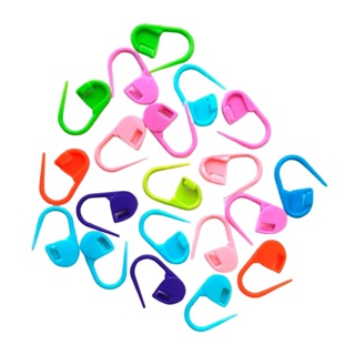 Kit 100 Marcadores Coloridos Para Ponto Crochê Tricô em Oferta na Shopee