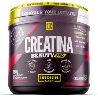 Creatina Beauty Pro 180g - Colágeno Verisol® + Ácido Hialurônico Haplex Plus® - Iridium Labs