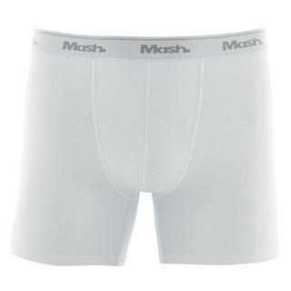 Cueca Boxer Longa Mash Masculina Algodão Cotton Elástico em Oferta na Shopee