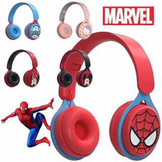 Disney Marvel Kids Fone De Ouvido Bluetooth Sem Fio Com Microfone Primitivo/Homem-Aranha/Capitão América/Mickey Mouse