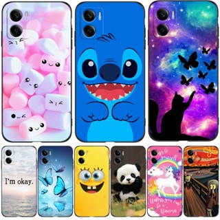 Capa De Silicone Macia Para Telefone Motorola MOTO E22 E22i Padrão Bonito