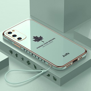 Revestimento De Luxo 6D Para Samsung Galaxy S20 Ultra S20 Plus S20 FE 5G S10 Capa De Silicone Macia Estilo Folha De Bordo À Prova De Choque