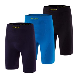 Kit com 3 Bermudas Térmica Masculina Microfibra sem costura Trifil