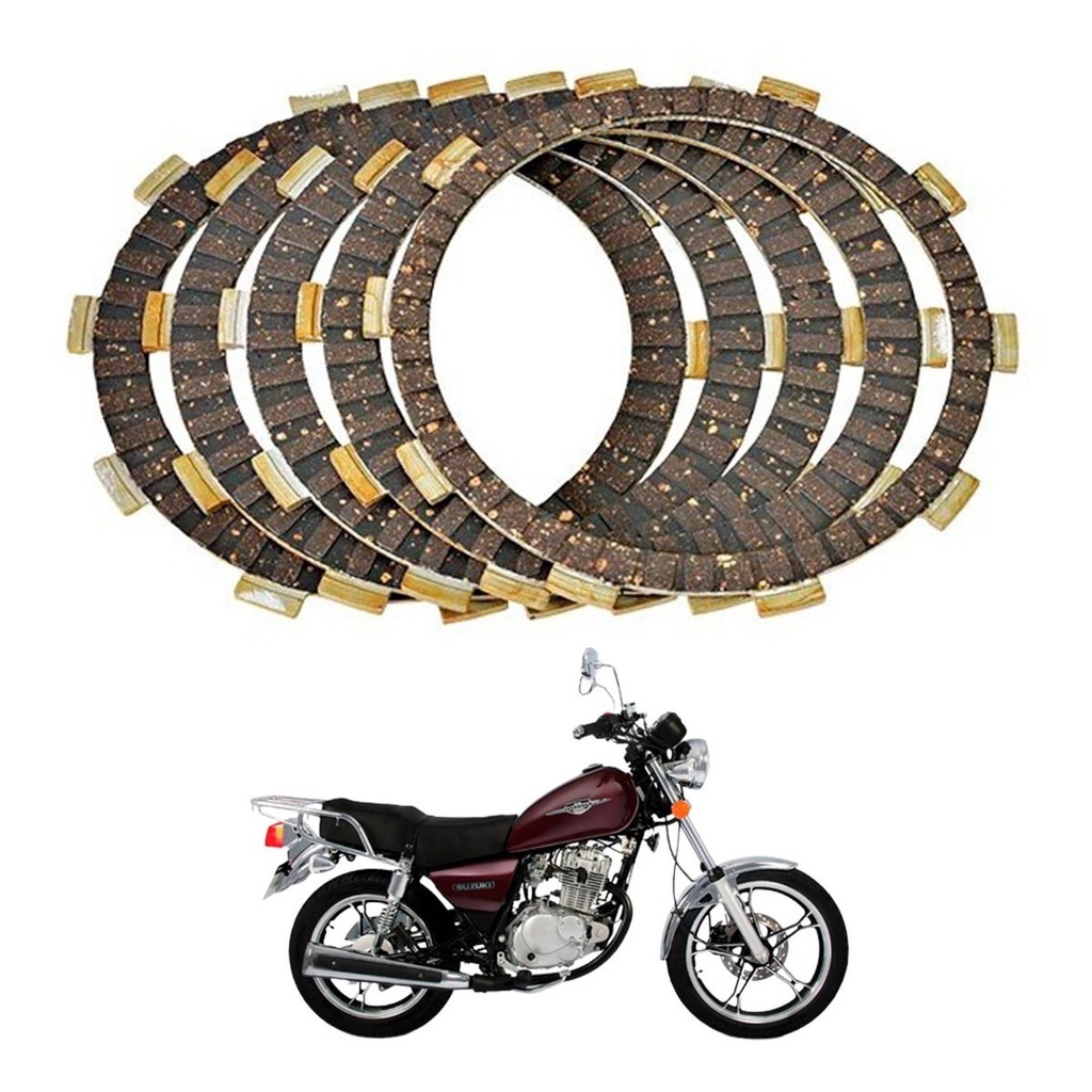 Disco de Embreagem para Moto EN 125 Yes Intruder e Katana 125 - Brandy