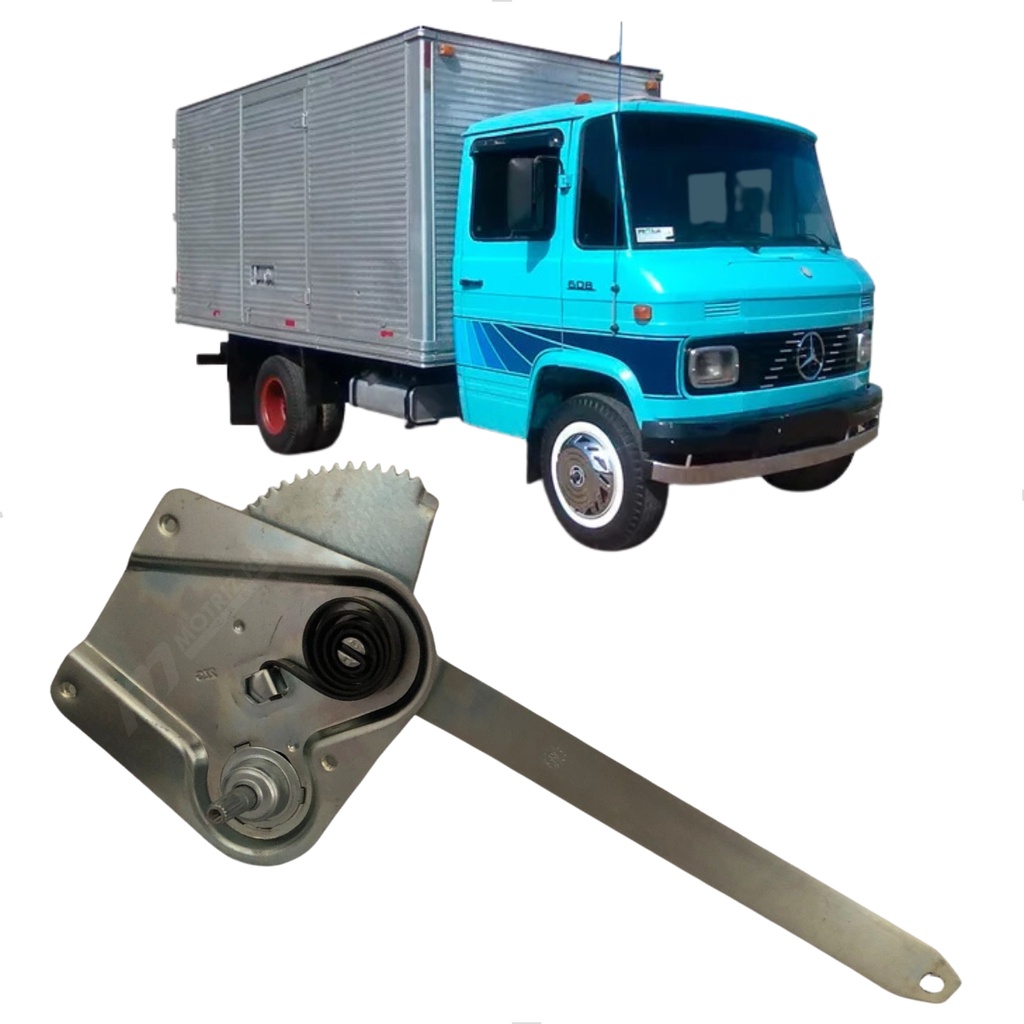 Máquina Vidro Mb 608 708 Manual Lado Direito 1983 Até 1990