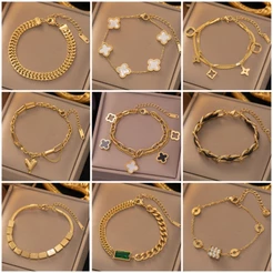 Pulseira De Aço Titânio Mulher Ins In