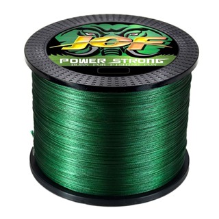 JOF linha de pesca trançada multifilamento carpa voar 4/8 fio 300m 500m 1000m multicolor Japão fiação extrema PE forte