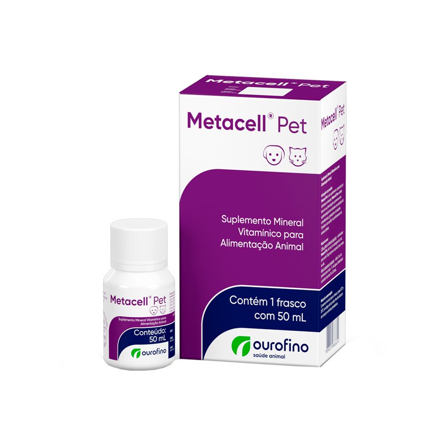 Suplemento Metacell Pet Ourofino 50mL