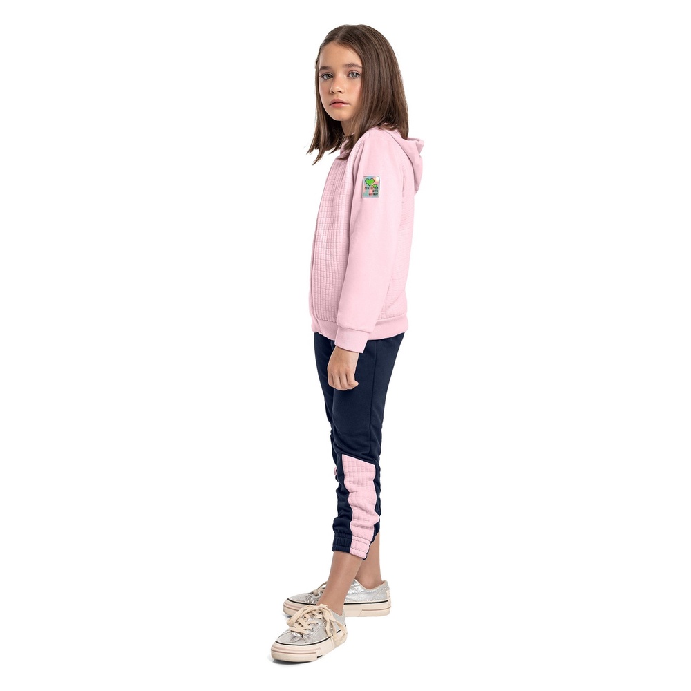 Jaqueta Infantil em Moletom Quimby · foto 2