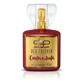 Colonia Perfume Para Cães Dolce Pet Cereja Avela 85ml em Oferta na Shopee