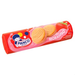 Biscoito Recheado de Baunilha com Morango Panco 140g