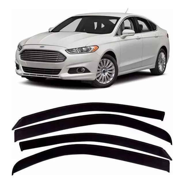 Calha De Chuva Defletor Ford Fusion 2013 A 2018 Fume Ecoflex 10.023A