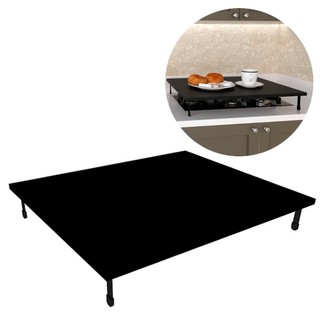 Tampa Para Cooktop 4 bocas Protetor Fogão Tampo Multiuso Organizador 62x52 cm em Oferta na Shopee