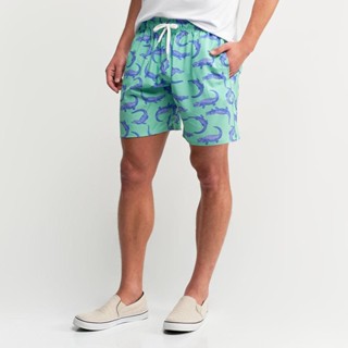 Shorts Masculino Verde Estampado