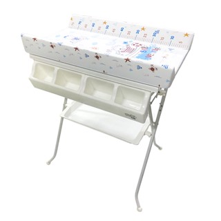 Banheira Infantil Com Trocador e Suporte Sailor - Maxi Baby