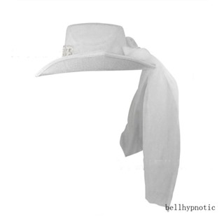 bel Chapéu De Noiva Feminino Feito A Mão Larga Para Fedora Branco Rhinestone
