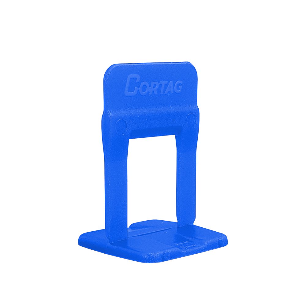 Espaçador Nivelador Pisos e Porcelanatos 1,0 mm Azul Slim 1000 Peças Cortag