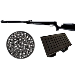 Carabina de Pressão Naja 2.0 5.5mm Pistão Nitro 60kg - Tag + Chumbo + Porta Chumbo