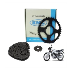 Kit Relação Kmc 1045 Pro Yamaha Ybr 125 Todas
