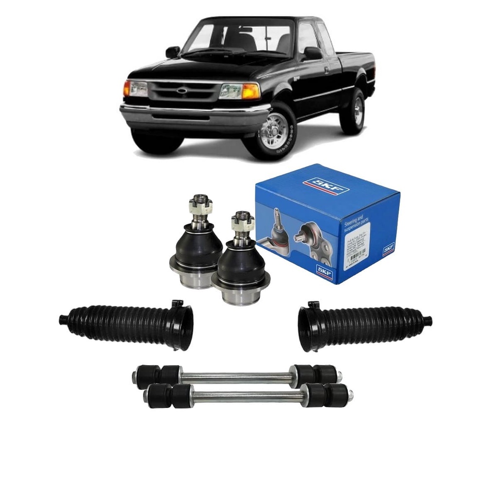 Kit Par Pivô Ranger 2002 2003 2004 Coifa Direção Bieleta