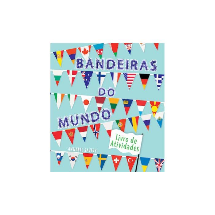 BANDEIRAS DO MUNDO - FORMATO MENOR em Oferta na Shopee