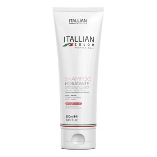 Shampoo Hidratante Itallian Color 250 Ml Uso Profissional