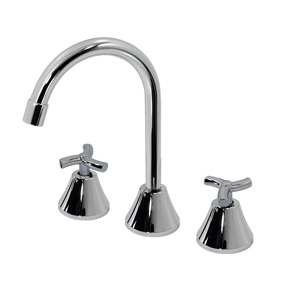 Torneira Misturador Duplo Comando Para Lavatório Mesa Bica Alta 1/2" Primor Docol