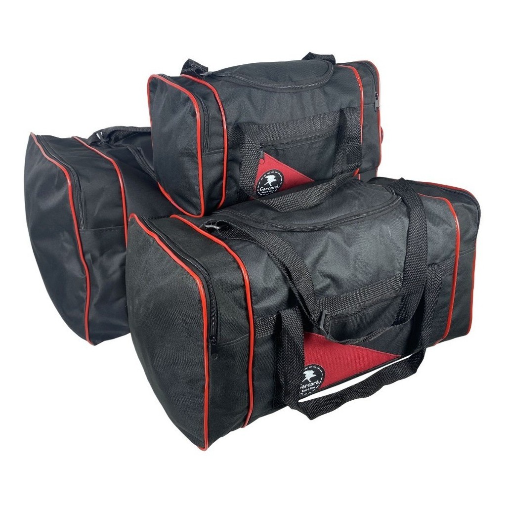 Kit 3 Mala Bolsa De Viagem Sacola De Viagem Media Gg, M E Pp