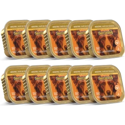 Kit 10 Rações Special Dog Patê Cães Adultos Frango 150g