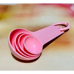 Jogo de Colher Medidora P com 4 peças (Dona Cotta) OFF (CHOCO)