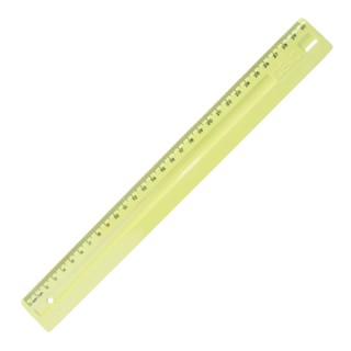 Régua plástica 30cm Linho Serena Amarelo pastel 3112.AP Dello