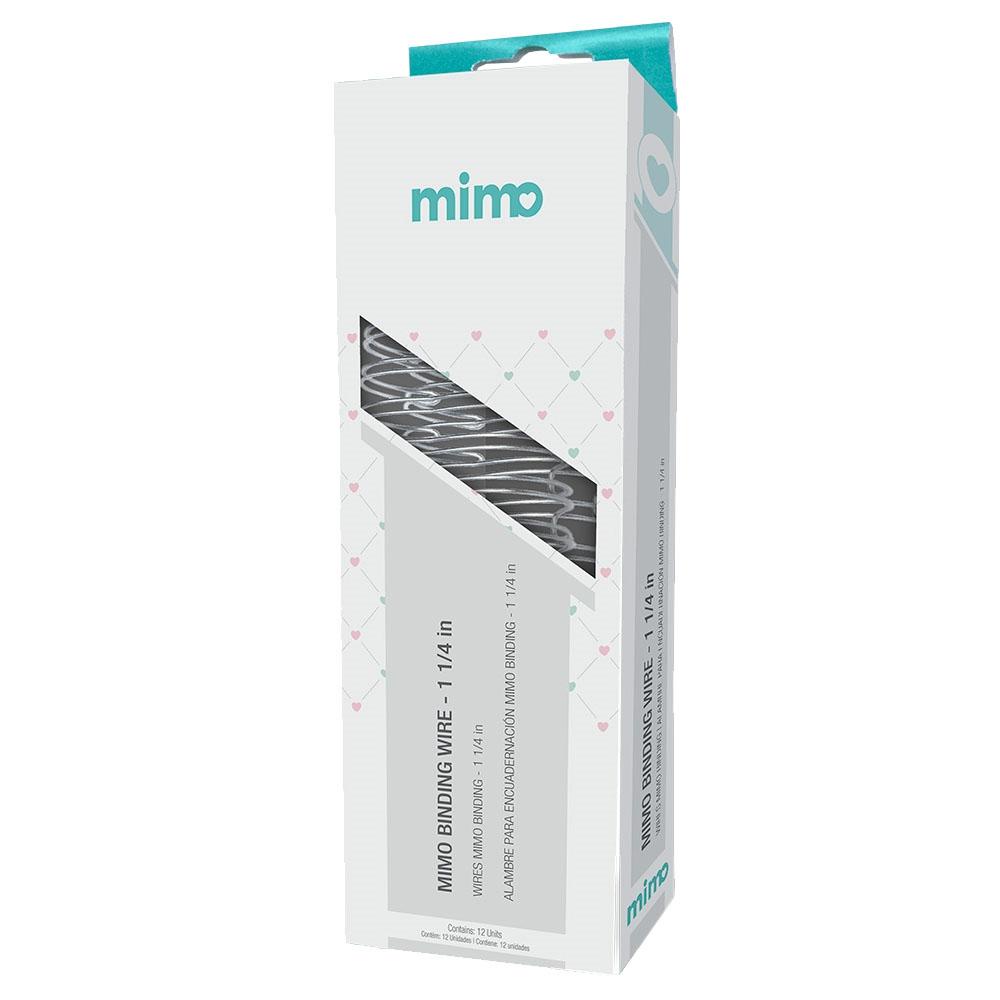 Wire-o para Encadernadora Mimo Binding  - Prata - 1 1/4 in - 12 Unids em Oferta na Shopee