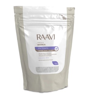 Argila Branca Spa Terapia 400g - Raavi em Oferta na Shopee