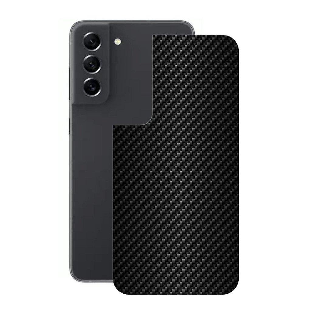 Película Galaxy S21 FE -Traseira Fibra Carbono Preta-Gshield em Oferta na Shopee