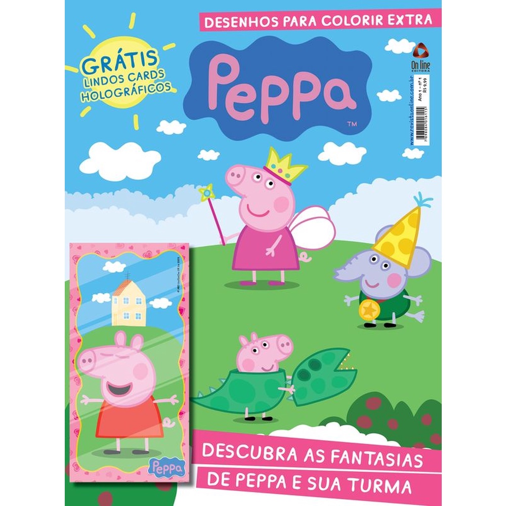 Peppa Pig - Desenhos para Colorir Extra em Oferta na Shopee
