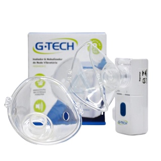 Nebulizador Sem Fio Recarregável Inalador G-tech Nebmesh 2 em Oferta na Shopee