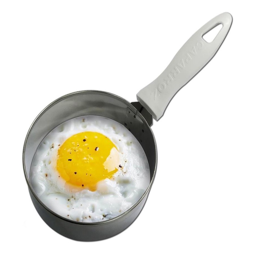 Modelador Aro Fritar Ovos Omelete Lanche Hambúrguer Waffle Redondo Inox