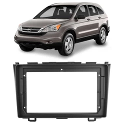 Moldura De Painel 2 Din 9" Polegadas CRV 2008 2009 2010 2011