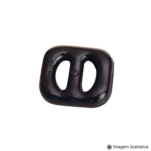 Coxim Escapamento Vectra / Omega / S10  2 Peças em Oferta na Shopee