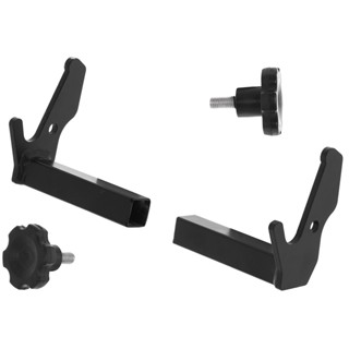 Suportes De Slider Super Adventure Para Cavalete Traseiro Universal Preto