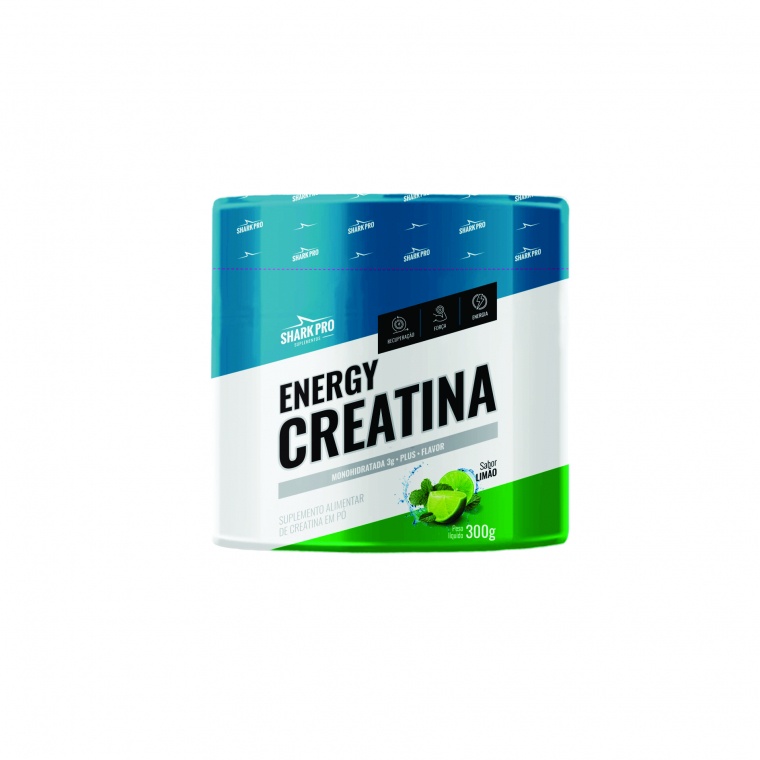 Creatina Energy 300g Limão - Shark Pro