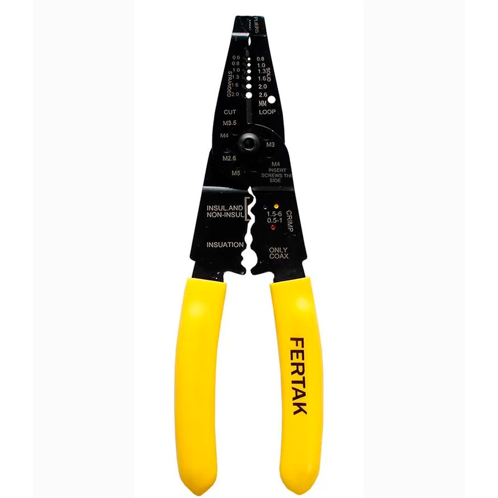 Alicate Multifunção Desemcapador Corte 8,5 Pol (21cm) Fertak em Oferta na Shopee