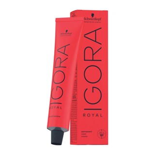 Coloração Schwarzkopf Igora Royal Escolha Tintura 60g Do 6 ao 9 Louro Escuro ao Ultra Claro